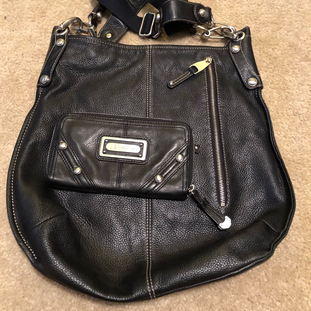 Large B. Makowsky crossbody bag